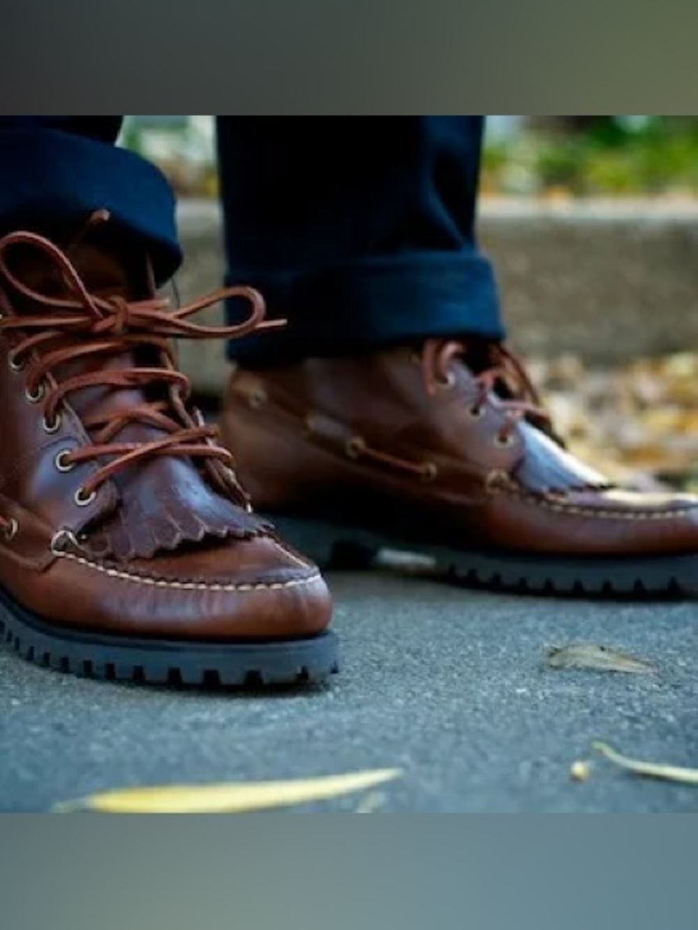 Ronnie Fieg for Sebago Delancey boot sz 10.5